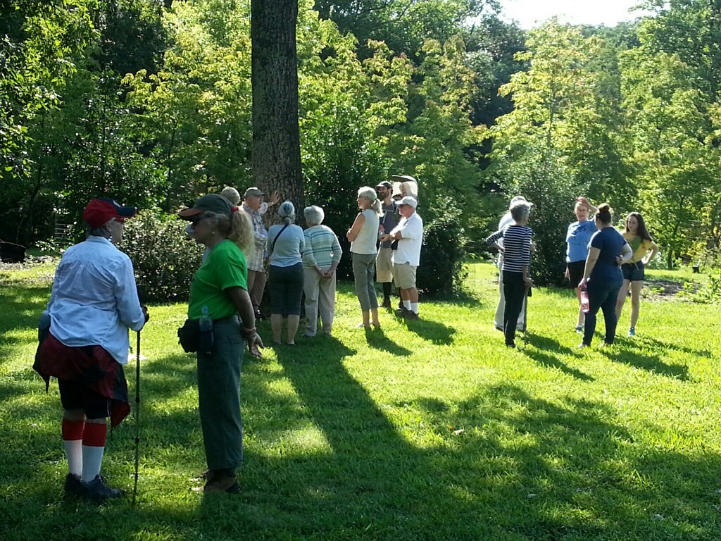 Group hiking